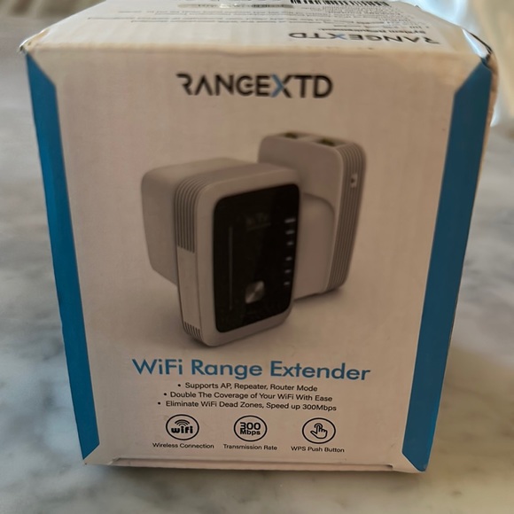 WiFi Range Extender, RANGEXTD. NEW IN BOX - Picture 1 of 5